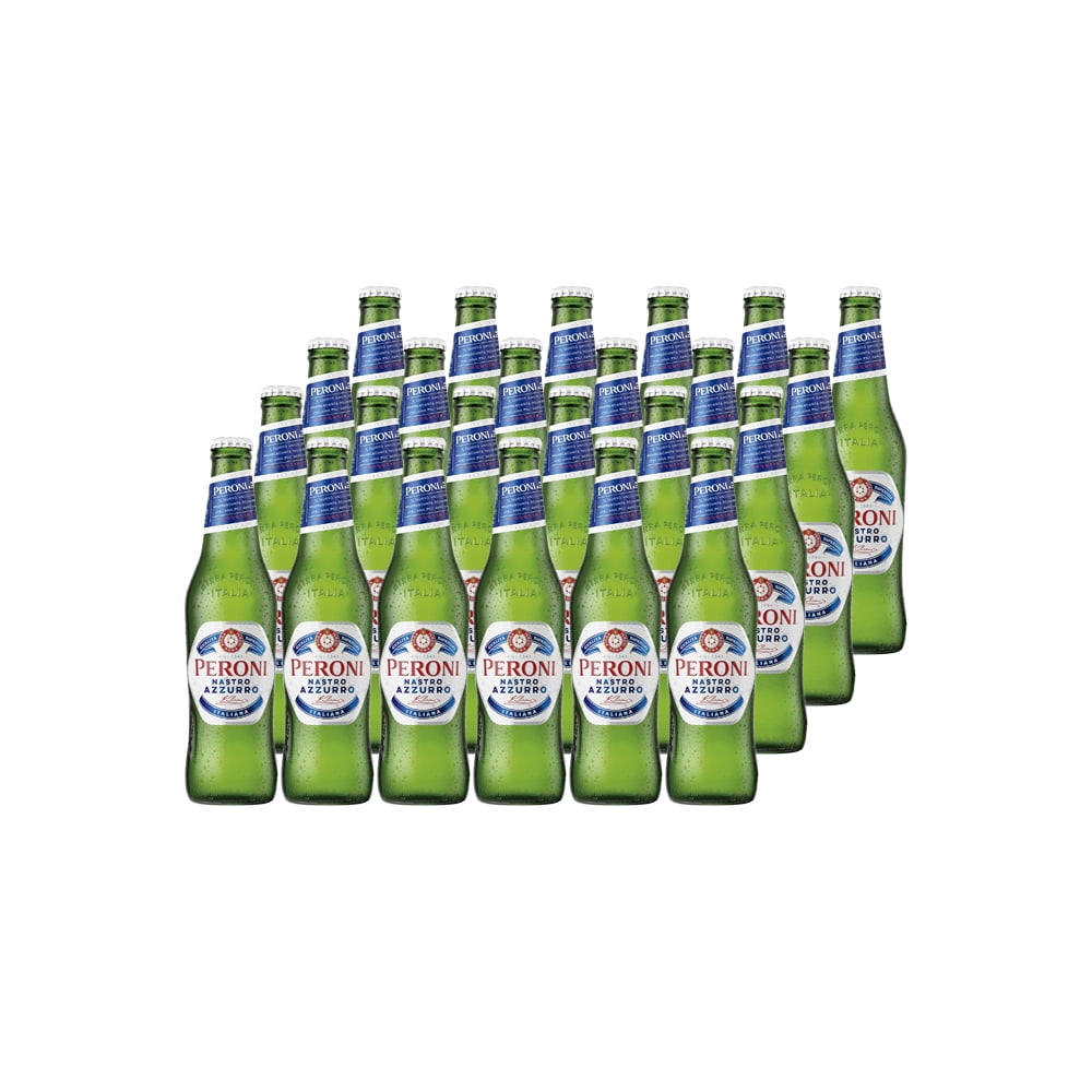 24x Cerveza Peroni Lager Botellín 5,1° 330cc