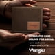 thumbnail image 3 of Billetera Wrangler para hombre, piel auténtica, con bloqueo RFID, doble pliegue, 3 of 6