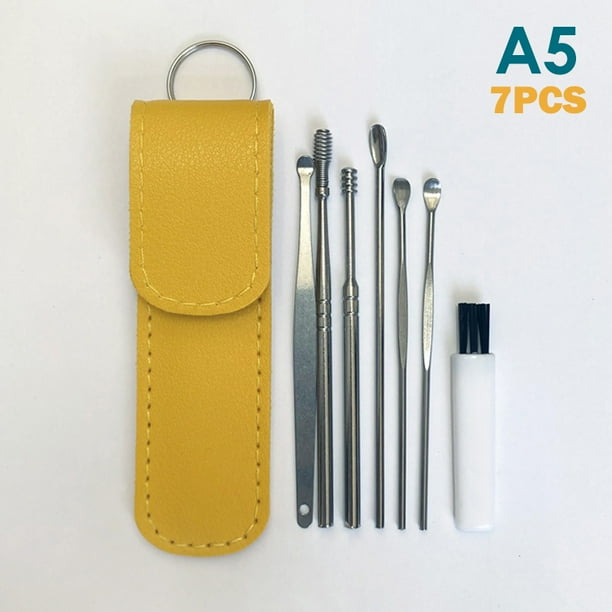 6/7PCS Earwax Remover Ear Cleaner Wax Removal Tool Ear Cleaner Personal Health Care Ear Wax Cleaners Ear Pick Cleaning