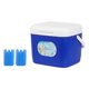 thumbnail image 5 of Nevera Portátil Clásica Personal De 15 L Para Bebidas Frías Y Calientes, Para Hombres Y Mujeres, Color Azul, 5 of 5