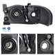 thumbnail image 2 of Faros delanteros AKKON para Nissan Sentra Sedan 2004-2006, color negro, 2 of 7