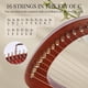 thumbnail image 5 of Arpa para lira VixxNoxx, arpa para lira, 16 cuerdas, caoba, con accesorios, 5 of 7