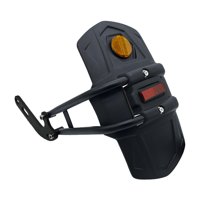 Magideal - Protector De Guardabarros Trasero De Repuesto De 7,4 X 13,3 Pulgadas Para Motocicleta Eléctrica Niu, Accesorio De Fácil Instalación. Negro