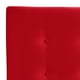 thumbnail image 4 of Respaldo Botone Felpa 2 Plazas Rojo, 4 of 5