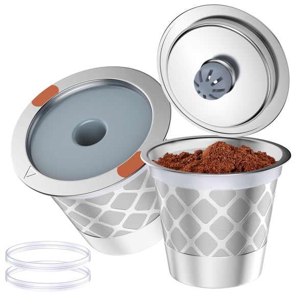 Filtros de café reutilizables NOALTO de acero inoxidable para Keurig