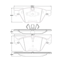 Pqpro - Pastillas Freno Para Auto 500.10611