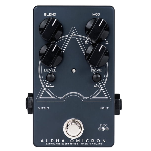 Pedal de preamplificador/overdrive para bajo Darkglass Alpha Omicron con distorsión