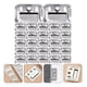 thumbnail image 5 of 100 Pcs Clips Montaje De Placa De Pared De Acero Inoxidable, 5 of 8