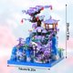 thumbnail image 3 of Set de bloques de construcción CAXIMSY Cherry Blossom Tree House con LED, 3 of 5