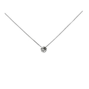 Joyas Adonis - Cadena Con Dije De Estrella Con Circón Plata 925