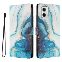 Foxdock Funda Tipo Cartera Para Motorola Moto G73 Con Soporte Y Correa – Diseño De Patrones Lindos