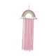 thumbnail image 5 of Soporte Para Moños De Macramé Para Niñas, Regalo De Cumpleaños, Organizador De Moños Boho, Color Rosa, 5 of 5