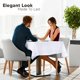 thumbnail image 4 of Mantel rectangular Utopia Kitchen 152 x 213 cm blanco, 4 of 9