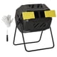 thumbnail image 1 of Contenedor de Compostaje Outsunny 160 L de Doble Cámara Giratoria Amarillo, 1 of 9