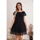 thumbnail image 2 of Vestido Mujer Corto Playero Macramé Salida De Baño Verano 349, 2 of 3