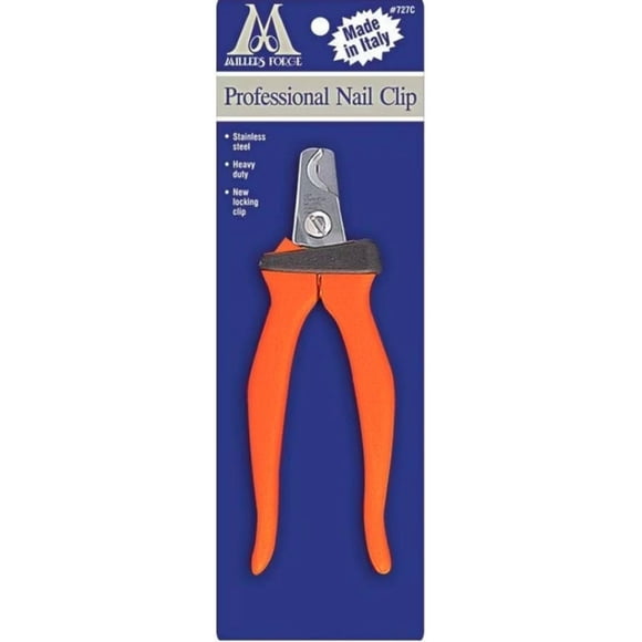 Cortauñas Millers Forge con mango naranja para perros grandes
