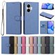 thumbnail image 1 of Cartera para Xiaomi Poco F7 5G con Soporte y Correa, Azul, 1 of 6