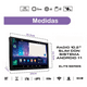 thumbnail image 2 of Radio Pantalla Auto Tactil 10.2 Pulgadas Tv Android 11.0 32gb Gps 2gb De Ram Wifi Dual Band 2.4 Y 5ghz Bluetooth Sonido Amplificado 4x50w Procesador Cortex A7 Quad Core, 2 of 8