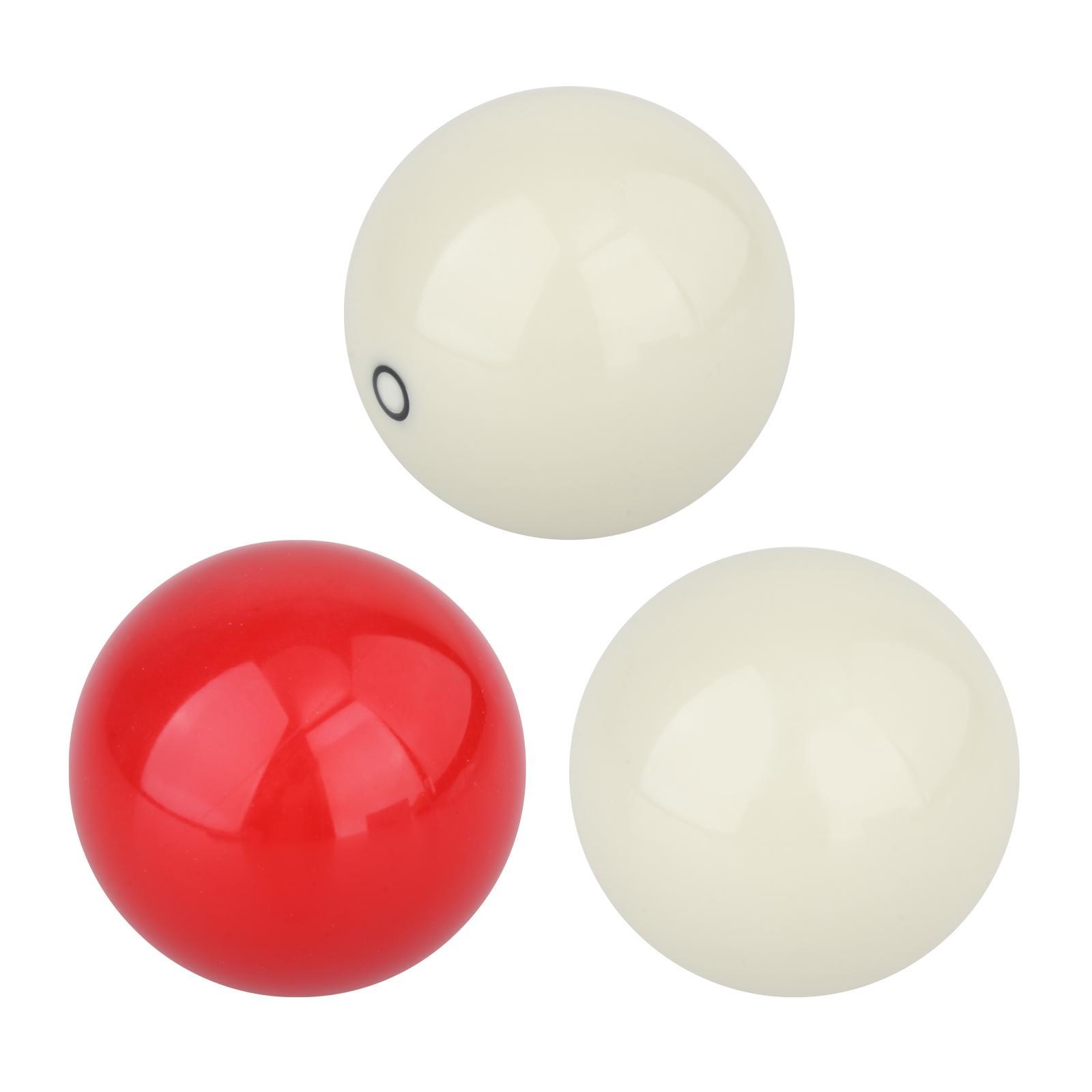 Ioensy - Juego Completo De Bolas De Billar De Carambola De 3 Uds Para Hombres Y Mujeres Principiantes