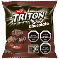 Galleta Mini Triton Chocolate 40 G Mckay