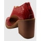 thumbnail image 4 of Zapato abierto croco Rojo, 4 of 5