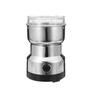 Bothyi - Molinillo Eléctrico De Grano Seco De Acero Inoxidable, 110V, Para Granos, Especias, Maní, Argent