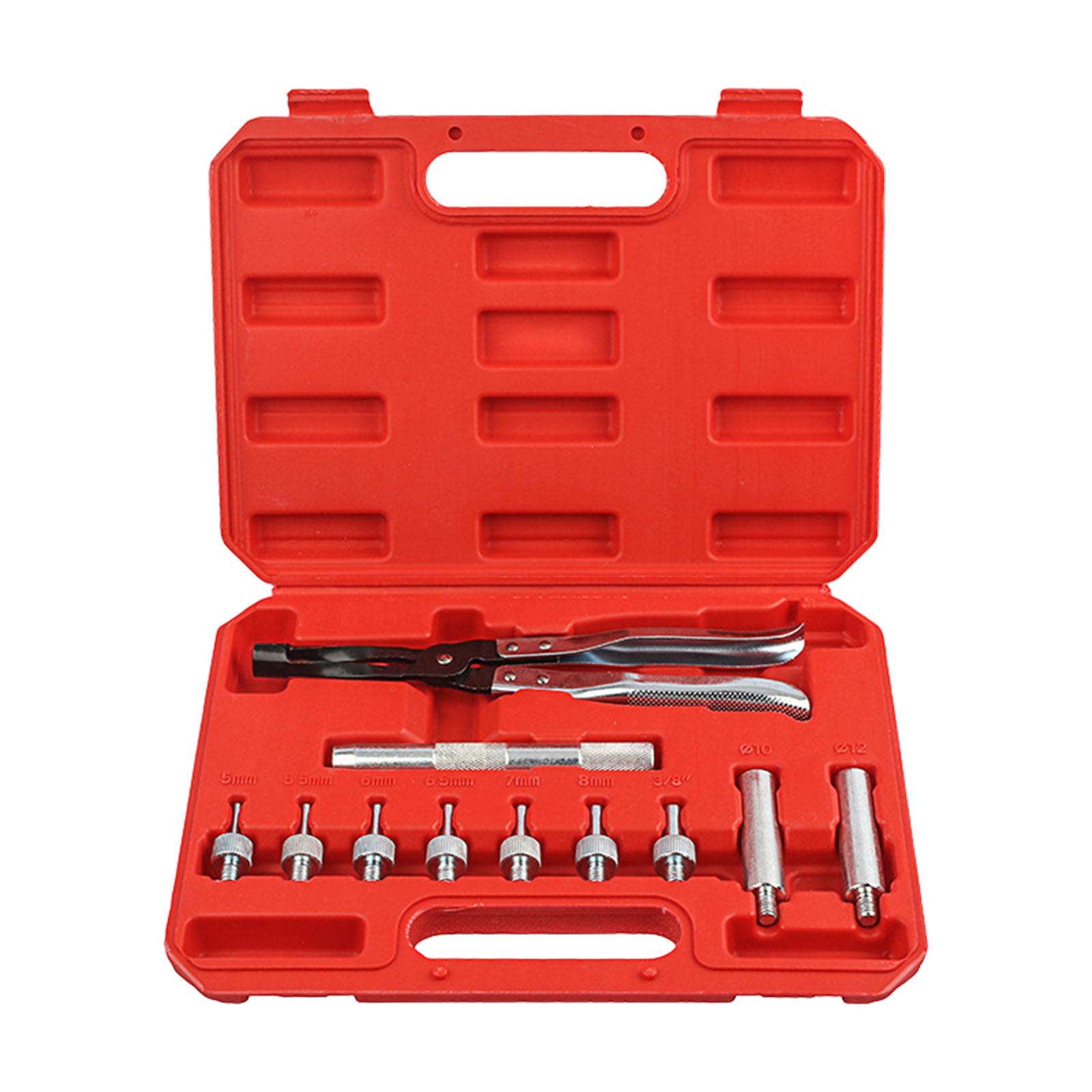 Magideal - Kit De Extracción De Sellos De Válvulas Alicates Para Sellos De Válvulas De Automóvil Plata, Rango De Sujeción De 7,4 Mm Accesorios Para Reparación Y Colocar