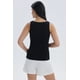 thumbnail image 3 of Polera Mujer Rib Lisa Negro - lll, 3 of 4