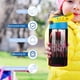 thumbnail image 5 of Destino Final Botella de Agua con Tapa Pop Top de Un Toque, Acero Inoxidable, a Prueba de Fugas, para Deportes, Botella Infantil azul 12 oz, 5 of 6