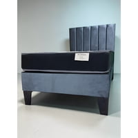 Muebles Syl - Cama Plaza Y Media Con Colchón De Resorte