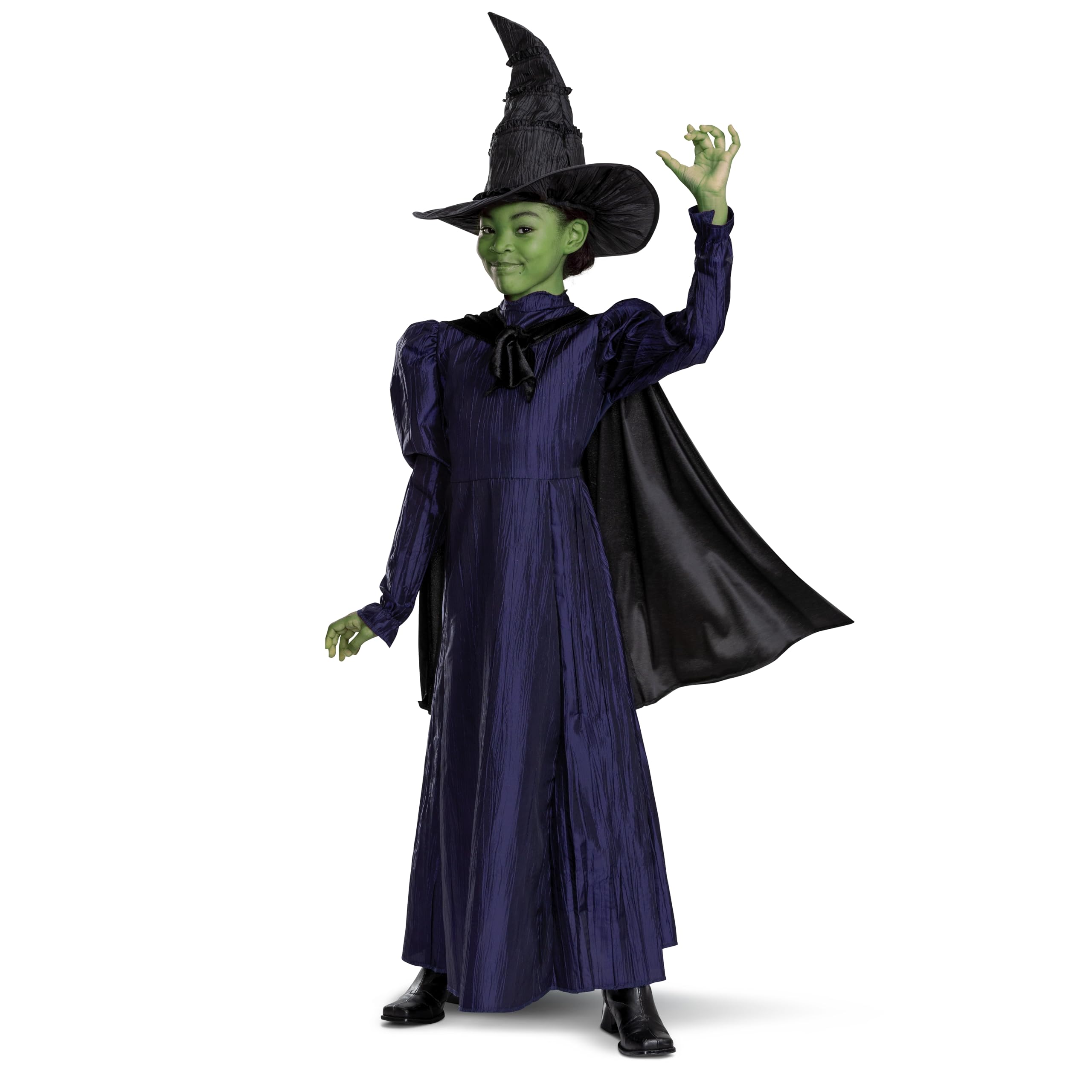 Disguise - Disfraz De Wicked Elphaba Para Niñas Con Capa Y Sombrero, 4