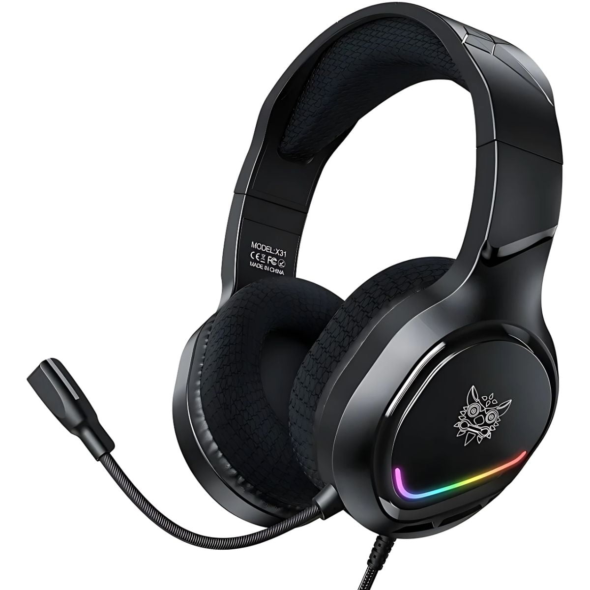 Genérico - Audífonos De Cable Con Micrófono Gamer Profesional Luz Led