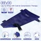 thumbnail image 5 of Envoltura de gel reutilizable Ice Pack REVIX para piernas grandes, color azul marino, 5 of 6