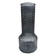 thumbnail image 1 of Florero Jarron Decorativo Vidrio Diseño Puntos 30cm gris, 1 of 3