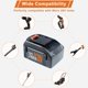 thumbnail image 5 of DTK Batería de Reemplazo de 20V 6.0Ah para Worx 20V (modelos WA3525, WA3578, WA3575, WA3520, WG151s, WG155s, WG251s, WG255s, WG540s, WG545s, WG890, WG891) Herramientas Inalámbricas (2 paquetes), 5 of 6