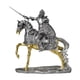 thumbnail image 5 of Estatua de caballo de caballero, adorno de escritorio, figura Retro, escultura, estatuilla decorativa para estantería, sala de estar, decoración del h, 5 of 5