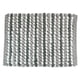 thumbnail image 1 of Alfombra de baño DII, ultrafluda, felpilla, con forma de palomitas, 21 x 34 cm, color gris, 1 of 6
