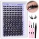 thumbnail image 1 of Kit de extensión de pestañas ALICE Lash Clusters Wispy 168 unidades 10-18 mm, 1 of 9