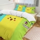 thumbnail image 2 of Pokemon 3 Piece Sets Full/Queen Size - Reversible Microfiber Quilts with Shams Soft Lightweight Bedspread Coverlet Comforter for All Season Bed Sheets, 2 of 4