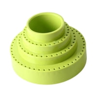 Magideal - Organizador Profesional De Brocas, Soporte Para Puntas De Herramientas De Molienda, Accesorios Para Uñas De Forma Redonda Giratoria Estuche De Almacen , Verde Claro