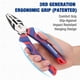 thumbnail image 4 of Extractor de tornillos Pliers WORKPRO Linesman PRO con mordazas antideslizantes, 4 of 9
