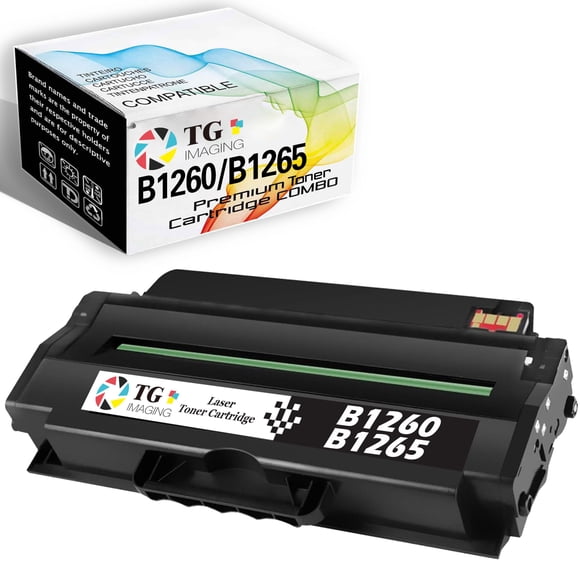 Cartucho De Tóner B1265dnf Negro De Alto Rendimiento 2500 Páginas