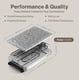 thumbnail image 5 of Parrilla Raclette Party Grill Swissmar Stelvio para 8 personas con piedra de granito, 5 of 8