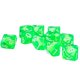thumbnail image 1 of D10 Diez Caras Gema Dados Para Juegos De Rol 10 Piezas Dados Verde, 1 of 5