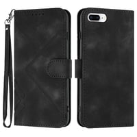 Funda Foxdock Para Iphone 7 Plus/8 Plus – Tipo Libro Con Soporte, Billetera, Correa Y Diseño Elegante