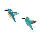 thumbnail image 4 of 2 Piezas De Pájaros Voladores De Madera Para Decoración De Pared, 15 X 12,4 Cm, Para Patio, Porche, Ligeros., 4 of 5