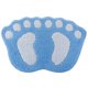 thumbnail image 2 of Alfombra de pie linda para pies grandes alfombras de ba?o Estera para pies Estampado de pies Azul 40x60cm, 2 of 5