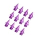 thumbnail image 5 of 12 Piezas Pista Y Campo Running Spikes Pista Spikes Para Deportes De Competición Violeta, 5 of 5