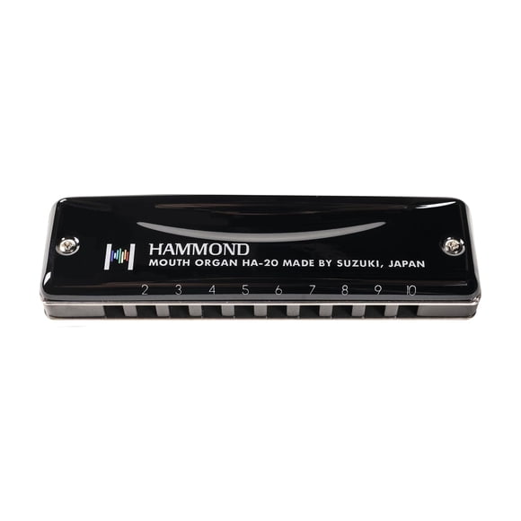Armónica Suzuki HA-20-C en clave de do con funda rígida