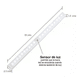 thumbnail image 2 of Led con sensor movimiento cocina armarios escale gabinetes blanco, 2 of 3
